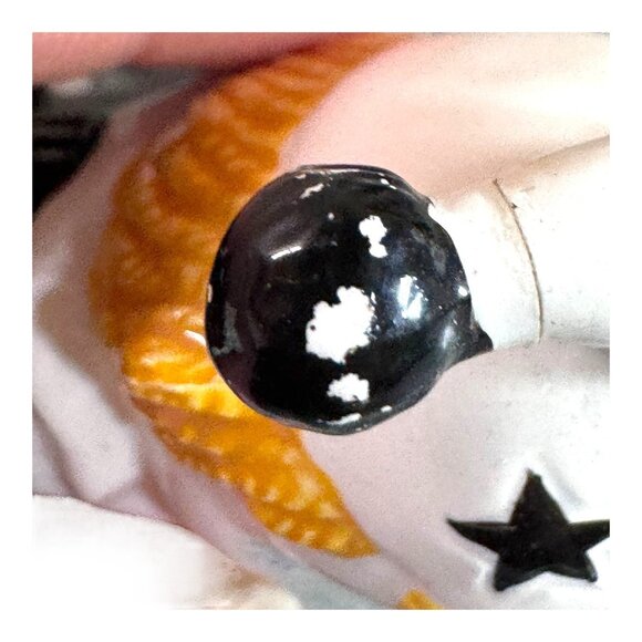 Star & Moon Harlequin Jester Piggy Bank Canada by Giftcraft Vintage 1980s Lot 2 - Picture 6 of 16